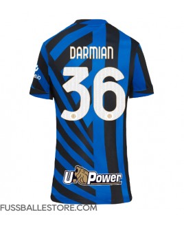 Günstige Inter Milan Matteo Darmian #36 Heimtrikot Damen 2024-25 Kurzarm